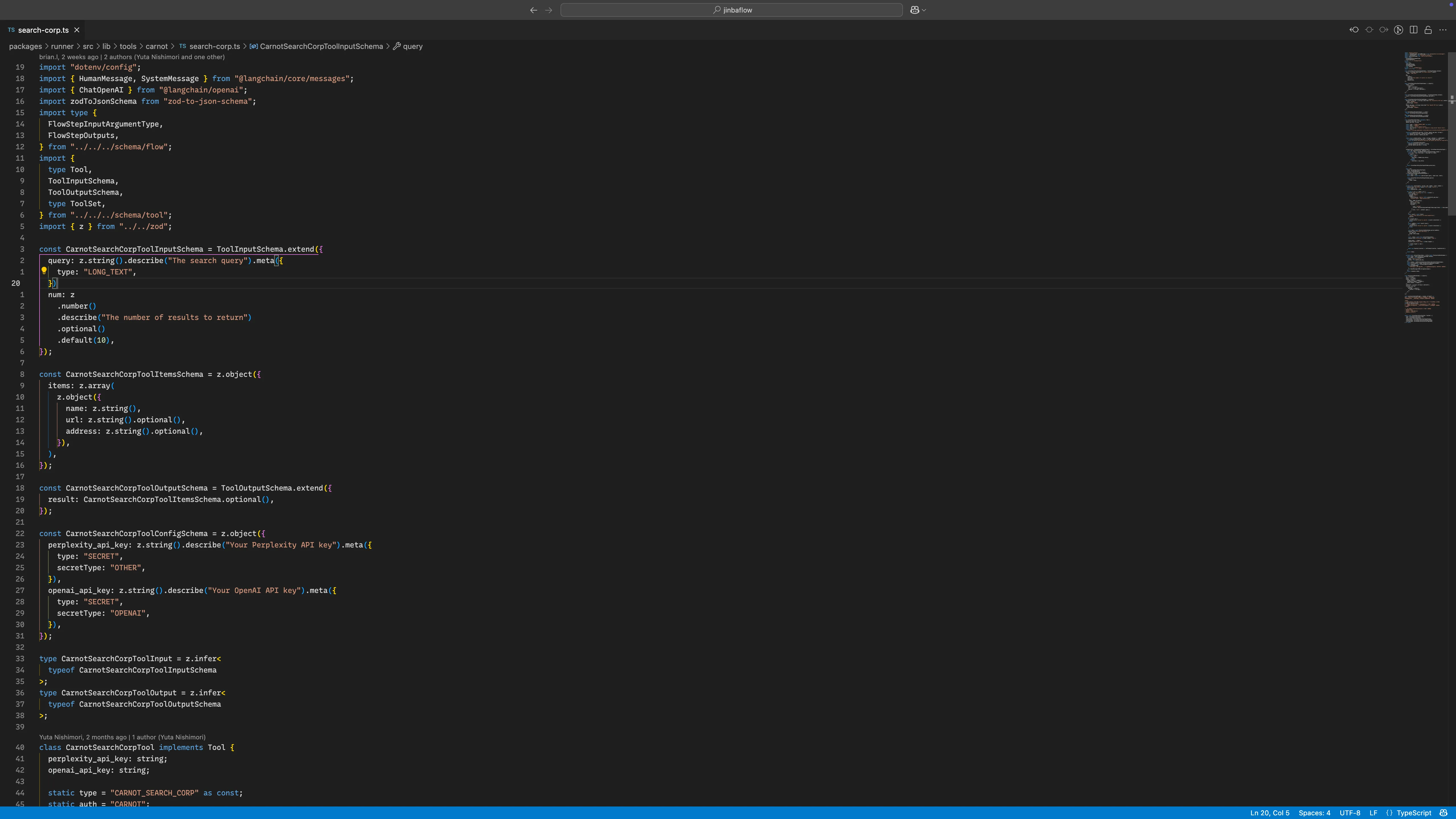 Screenshot of a code editor displaying code.